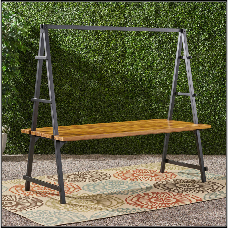 Table basse Huckleberry en bois d'acacia 88,5 pouces