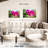 Harnek Pink Moth Orchid Blooms-108736233