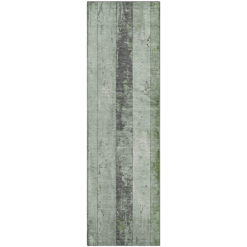 Premium Machine Washable Chelston AMF1868 Stripes Rug, Runner 2'3" x 7'6"
