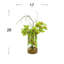 Arrangement d'orchidées en polysilk dans un vase-25866487