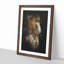 Mandrill Monkey Paint Splash - Picture Frame Graphic Art-56922823-56922826