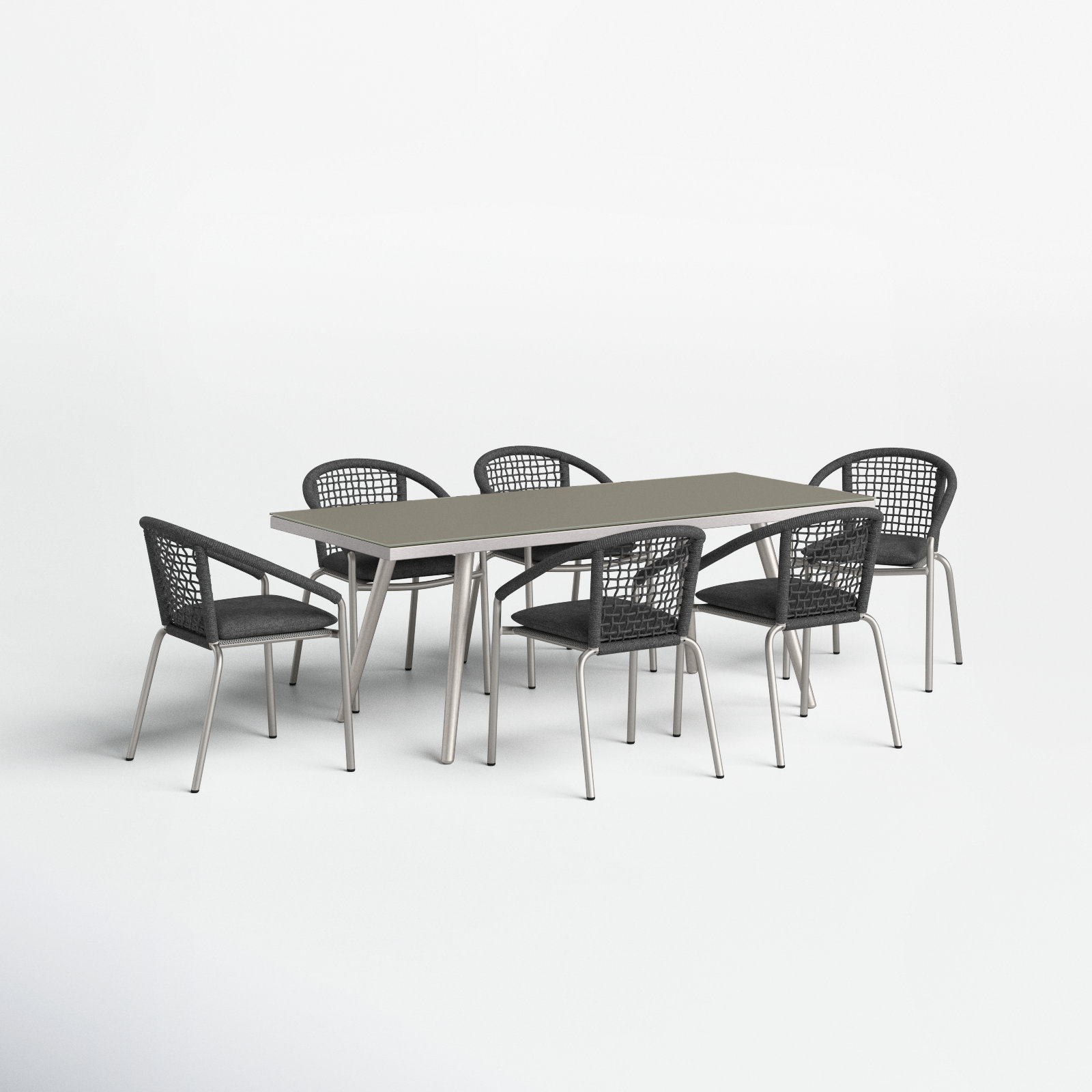 Sheaffer 81" Patio Dining Set