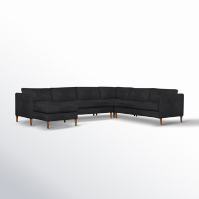 Clifford 4-Piece Upholstered Custom Sectional