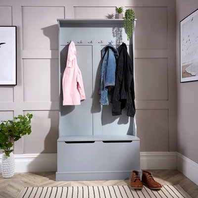 Adame Hallway Tree with Storage Bench