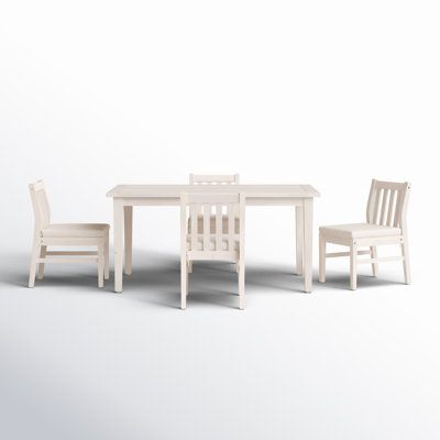 Amina 4 - Person Outdoor Dining Set with Cushions by Joss and Main