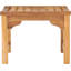 Banc de douche en bois Aladino