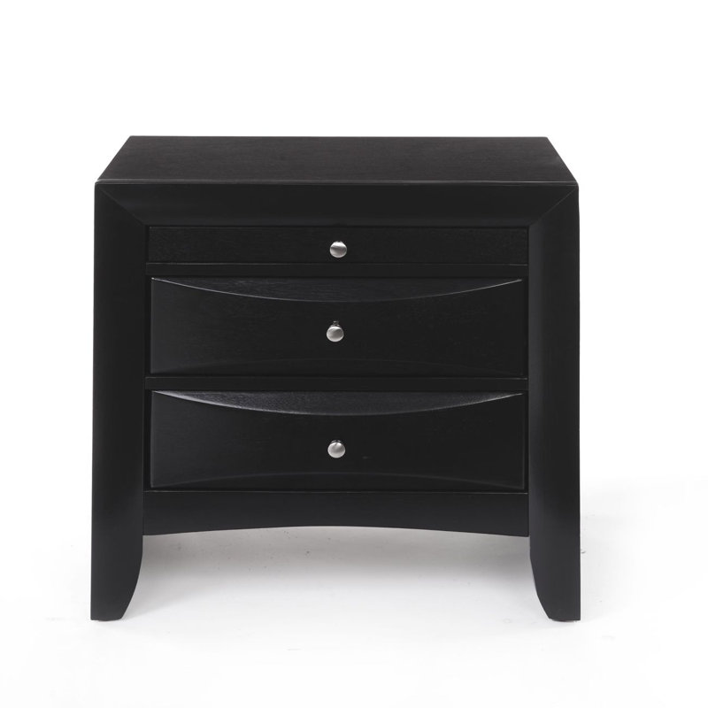Table de chevet Ireland en noir