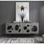 Buffet gris 4 portes Fontana Hirta