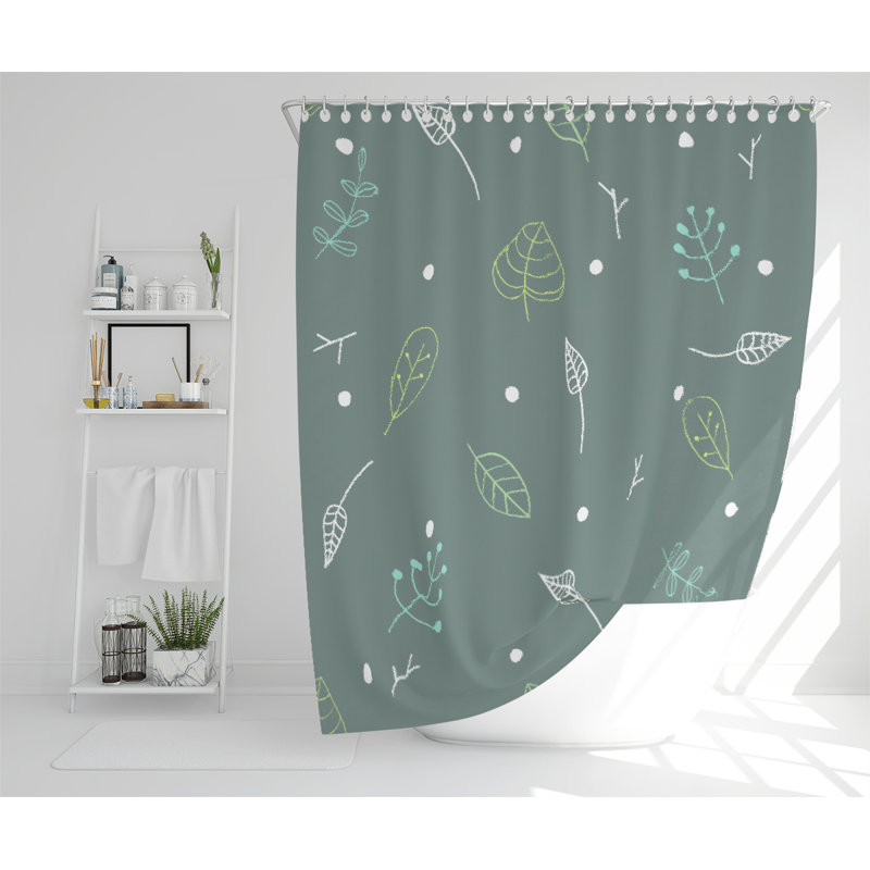 Tyne Polyester Shower Curtain Set