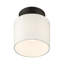 Plafonnier semi-encastré 1 lumière Carita-75142556-75142554