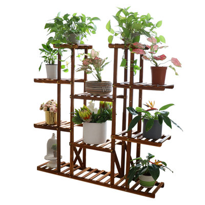 Wood Weather Resistant Plant Stand