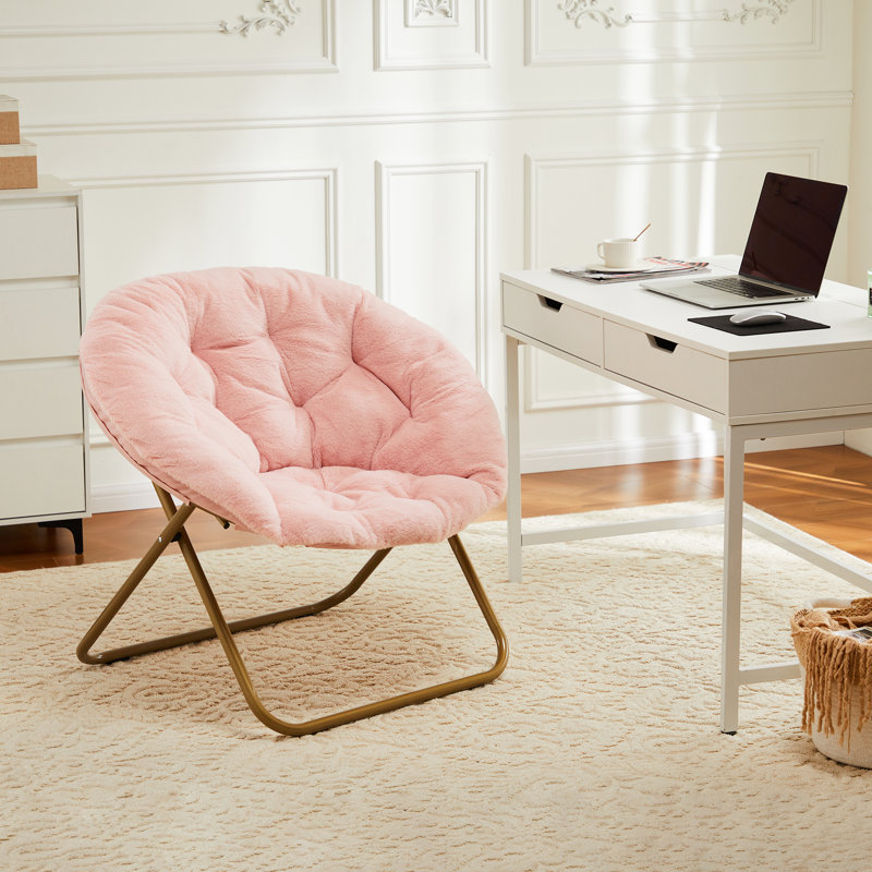 Chaise parsons de 35,89 po de largeur, Rose