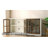 Pfarr 63" W Farmhouse Wood Sideboard with Glass Doors and Adjustable Shelves, Gray-1550988500