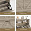 24 Pair Shoe Storage Cabinet