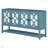 Elegant Retro Console Table/Storage Cabinet/Sideboard With Mirrored Doors-1097788167