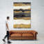 «Dark To Light Motif», impression sur toile géante 72 po x 48 po-59884940