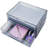 Plastic Stackable Organizing Drawers,12.5 Inches Wide. The Set Includes An Open Drawer And A Split Drawer, Organizing Desk Accessories And Sorting Paper. (Classic Grey / 2 Pieces)