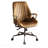 Hamilton Coffee Top Grain Leather Office Chair-47892703