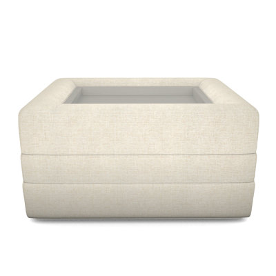 Repose-pieds Boyden avec plateau en bois