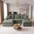 Chenille verte