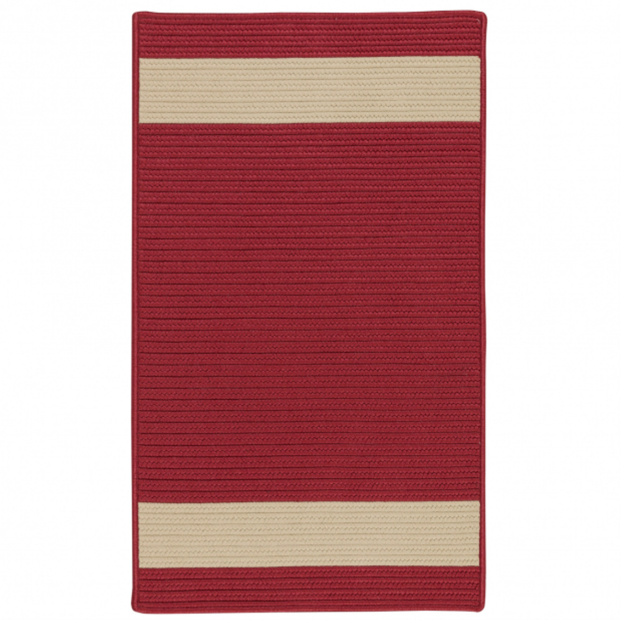 Bay Isle Home™ Sumrall Indoor / Outdoor Reversible Area Rug - Red Sand ...