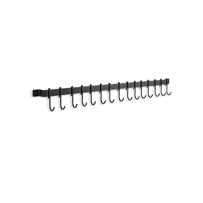 Iron Straight Wall Mounted Pot Rack