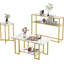 Ensemble de 3 tables basses