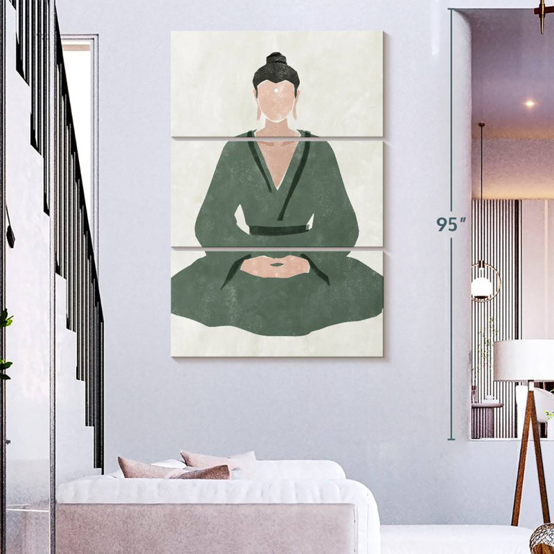 Bouddha neutre, H 38 po x l 24 po