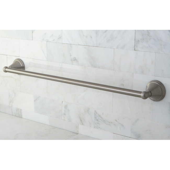 Kingston Brass Governor Towel Bar, Brushed Nickel, 20.63"