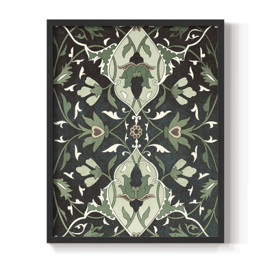 " Vintage Abstract Print CXXV "