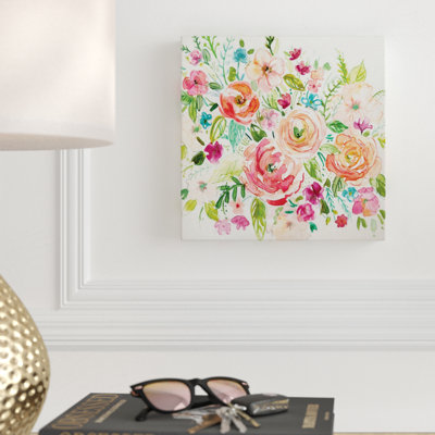" Illustrated Garden " Painting Print