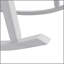 Chaise berçante en acacia