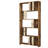 Modern Bookshelf with Numerous Shelves, Walnut & White Design, 70.9 x 71.0 x 7.9 inches | 100% Melamine Coated Particle Board, Wall-Mountable, 77.2 lbs Shelf Capacity | Stylish Storage for Home & Office-740276134