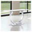 Ensemble de 3 tables basses de style contemporain 1 table basse 1 table de bout 1 table de canapé avec base à tréteaux