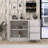 89.7" Wooden Sideboard With Extendable Table - Multi-functional Storage Cabinet For Living Room & Kitchen-1121595273