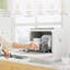 Countertop Dishwasher,  Dishwasher with Built-in 6L Water Tank White