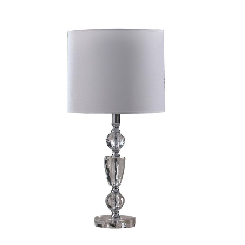 23.5" In Cale Cut-Crystal Modern Table Lamp