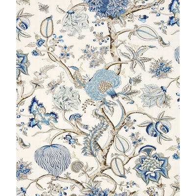 Oriana Floral 100% Linen Fabric