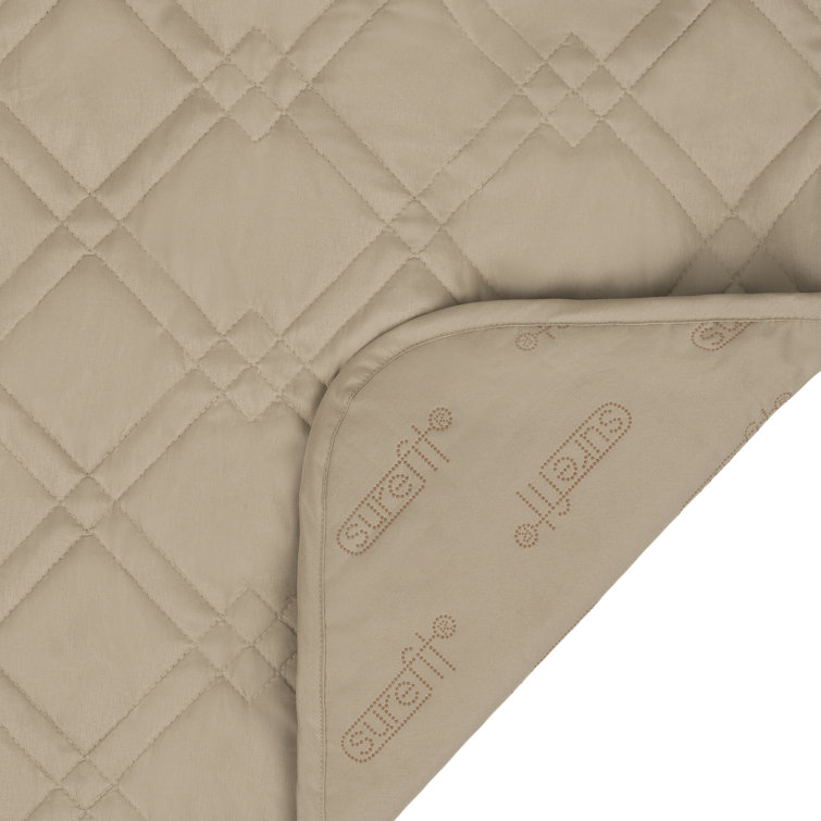 Sure Fit Polyester Box Cushion Loveseat Slipcover | Wayfair