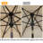 9FT Patio Umbrella Market Umbrella with Push Button-111781681