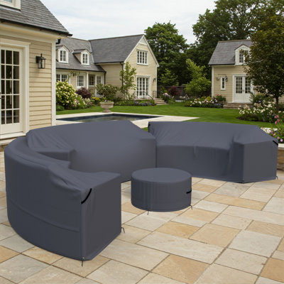 Wicker/Rattan Conversation Set Seating Group Cover