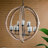 9- Light Globe Chandelier