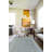 Handmade Polyester Gray Rug-1216999607
