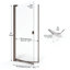 Porte de douche à cadre pivotant 28 "x 66" Armon-17243221-14170872