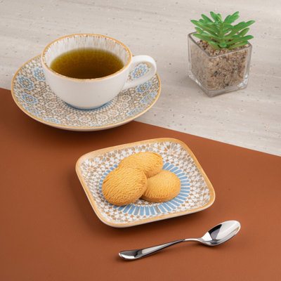 Porcelain Miniature Square Plate