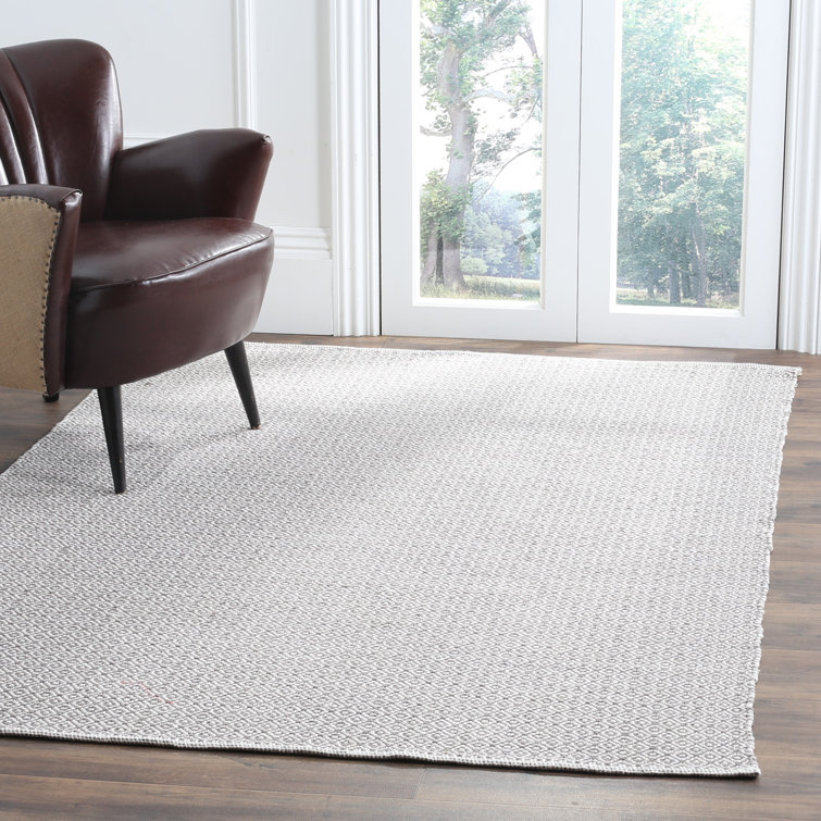Bester Hand Woven Cotton Geometric Rug