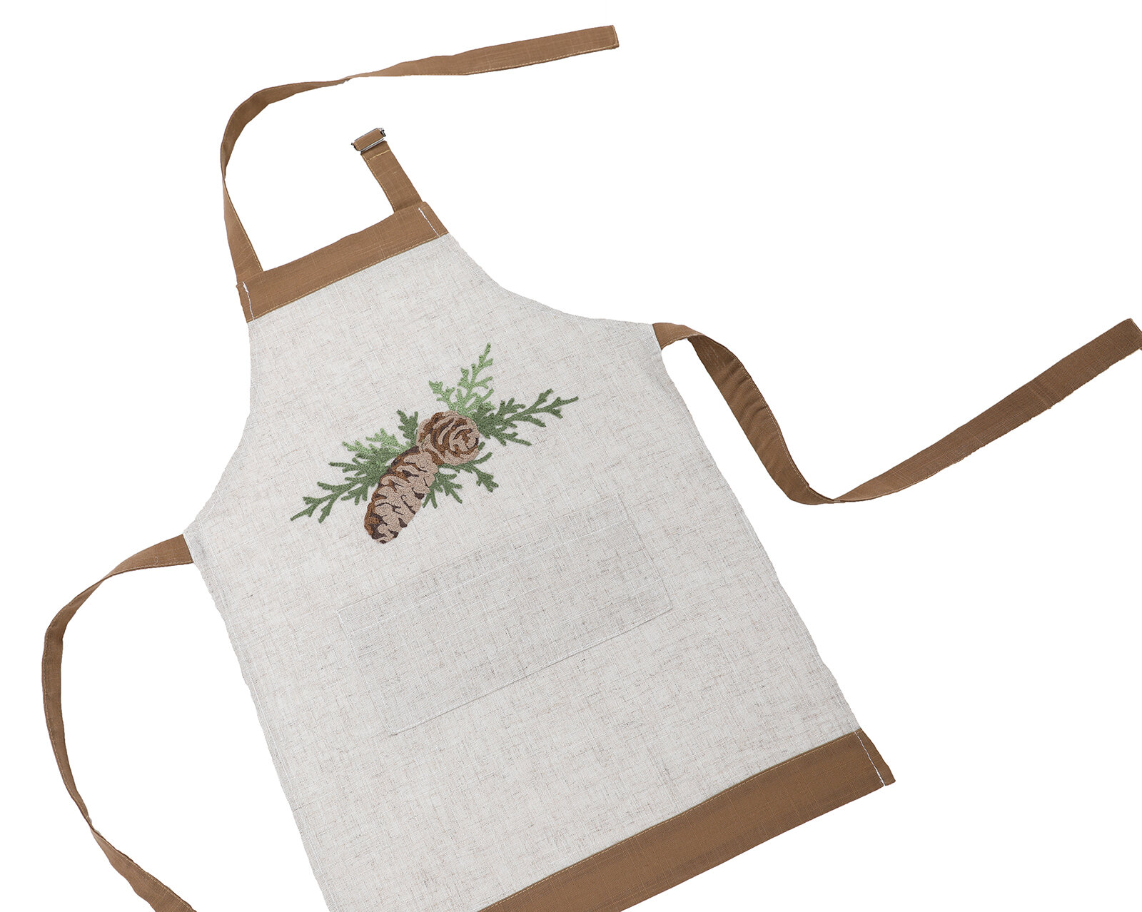 Mommy & Me Adult and Kids Christmas Aprons with Embroidery