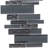 Karma Random Sized Glass Linear Mosaic Wall Tile-45293113