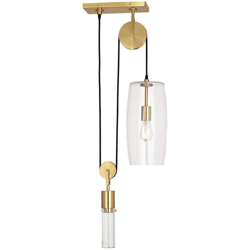 Gravity 1 - Light Pendant, Modern Brass
