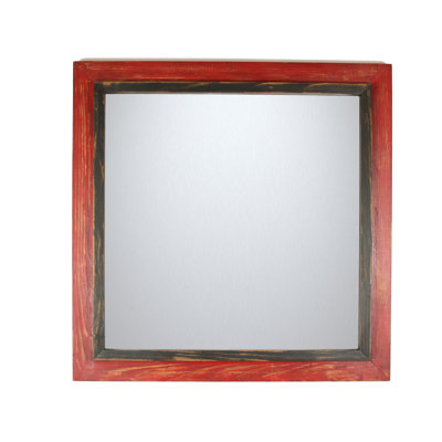 Harvir Wood Wall Mirror